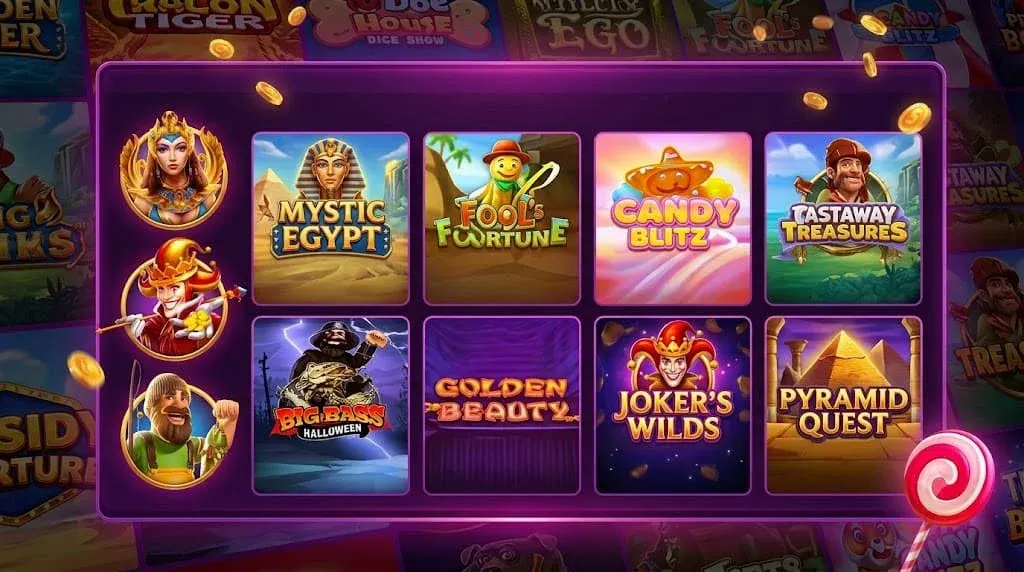 Sélection de jeux de casino et machines à sous sur NV Casino